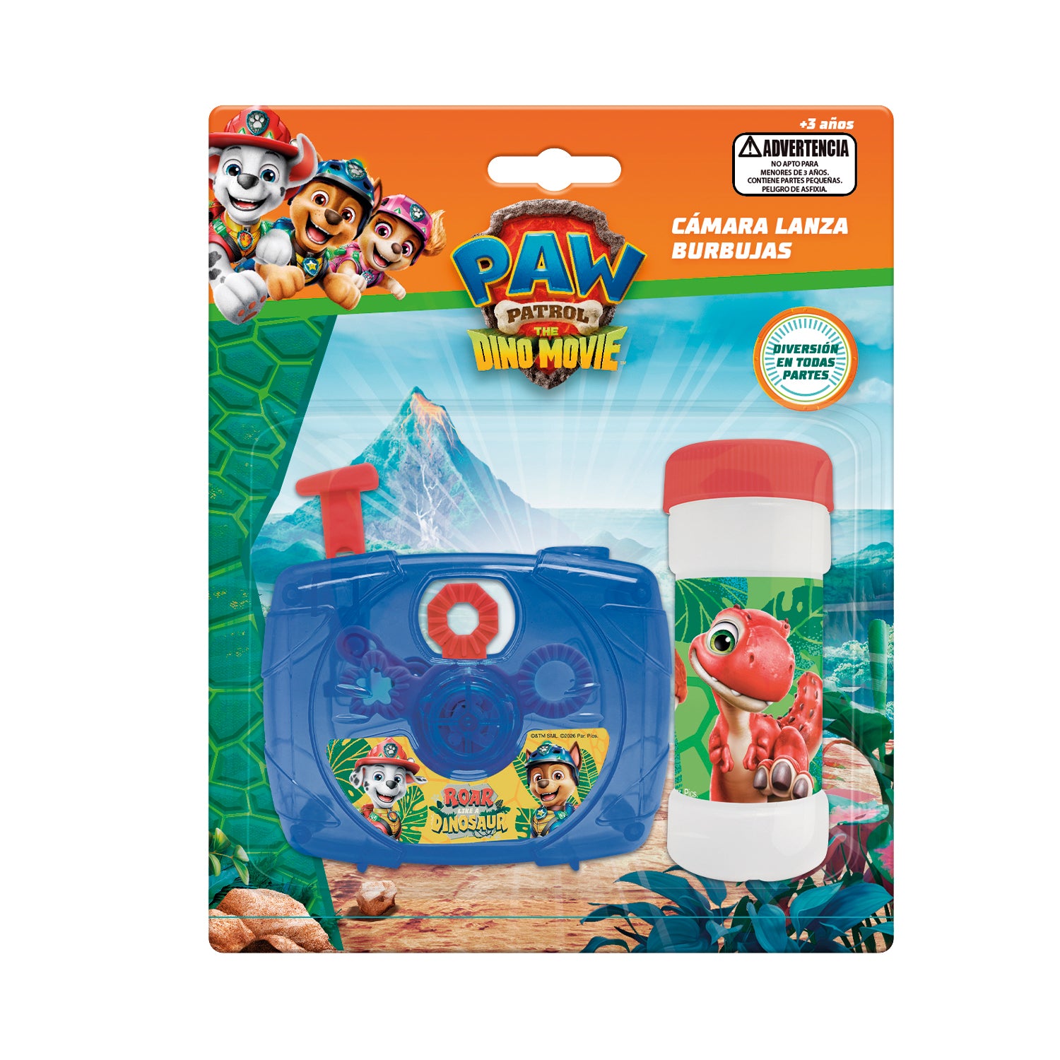 Cámara Lanza Burbujas | Paw Patrol